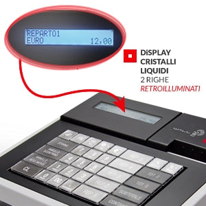 REGISTRATORE TELEMATICO RCH  WALLE MEC RT K-BILL – MISURATORE FISCALE TELEMATICO PER NEGOZI, INVIO CORRISPETTIVI AGENZIA ENTRATE, AFFIDABILE E FACILE DA USARE