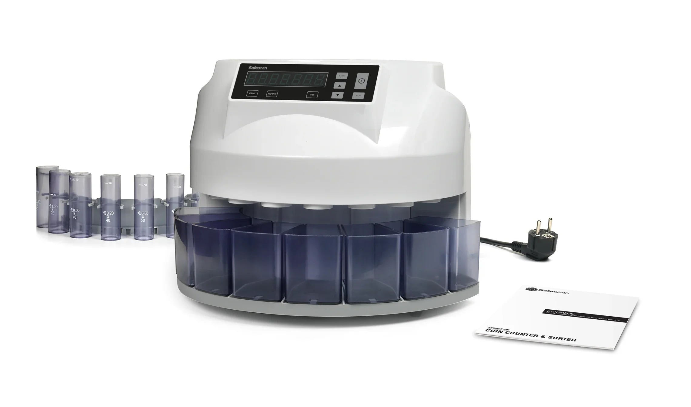 Contamonete safescan 1250 conta e divide monete