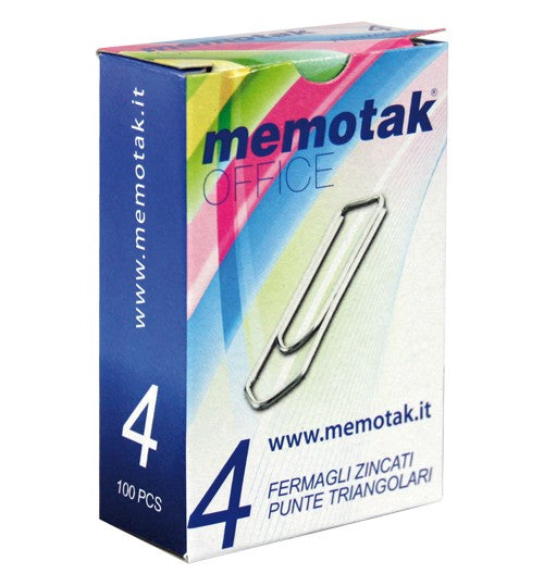 Fermagli Antiruggine Memotak n.5-3-4 10 pz.