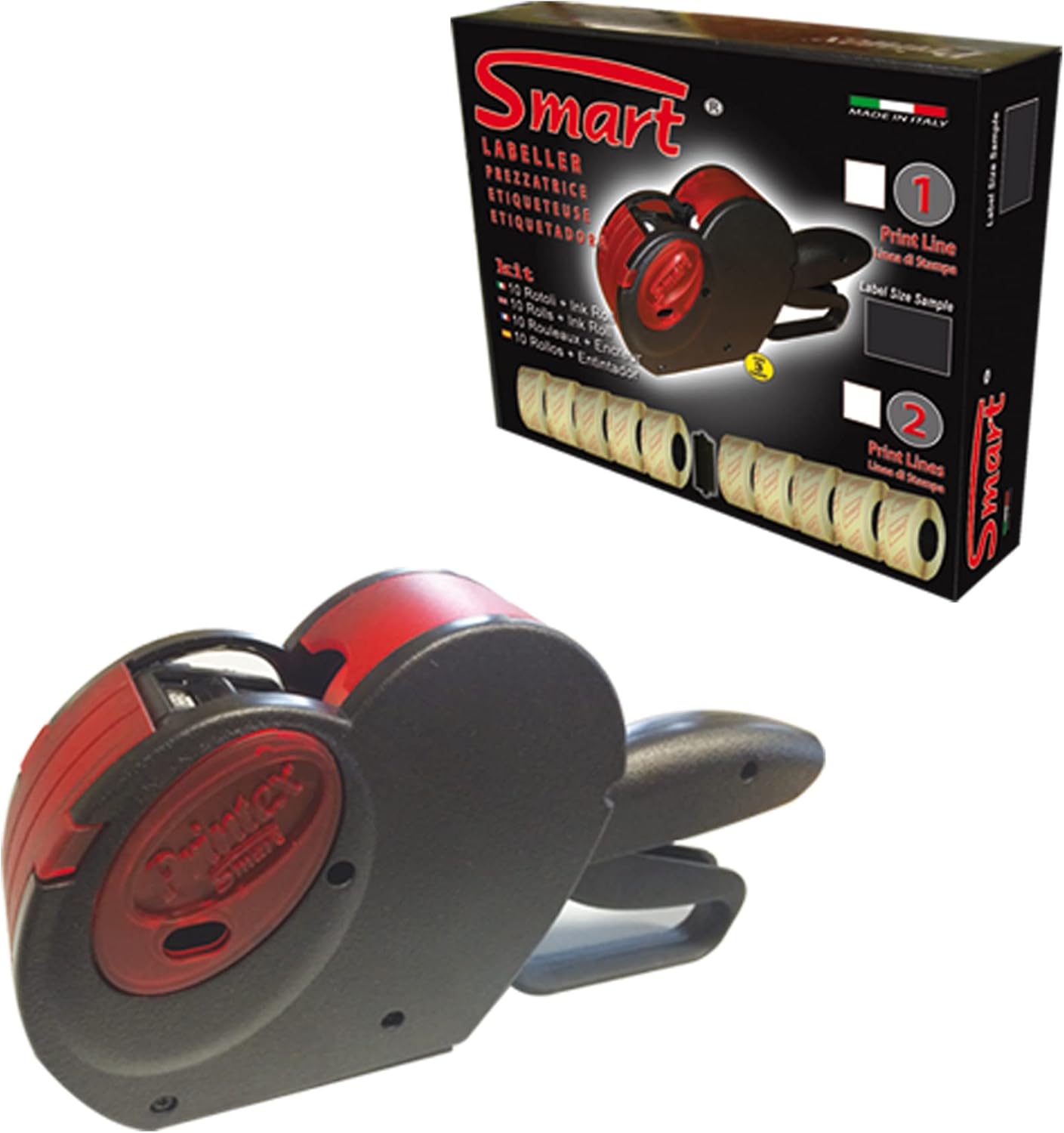 PREZZATRICE NUOVA SMART 8-2112 PRINTEX – ETICHETTATRICE PROFESSIONALE A 8 CIFRE, PRECISA E FACILE DA USARE, PRONTA ALL’USO