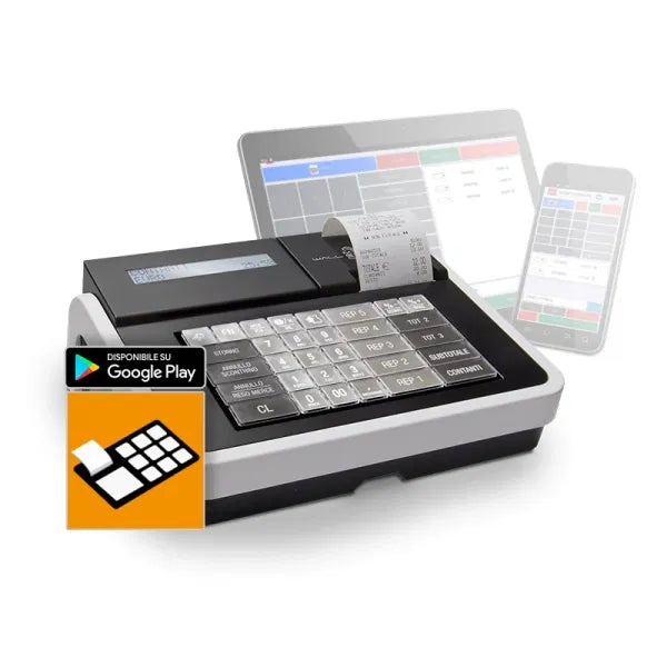 REGISTRATORE TELEMATICO RCH  WALLE MEC RT K-BILL – MISURATORE FISCALE TELEMATICO PER NEGOZI, INVIO CORRISPETTIVI AGENZIA ENTRATE, AFFIDABILE E FACILE DA USARE