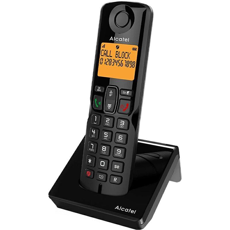 ALCATEL S280 CORDLESS – DESIGN MODERNO E FUNZIONALITÀ IN BLACK, BLUE, ORANGE