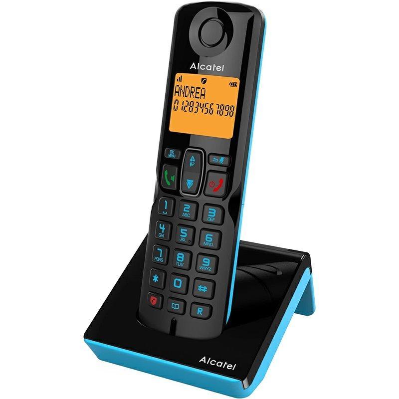 ALCATEL S280 CORDLESS – DESIGN MODERNO E FUNZIONALITÀ IN BLACK, BLUE, ORANGE