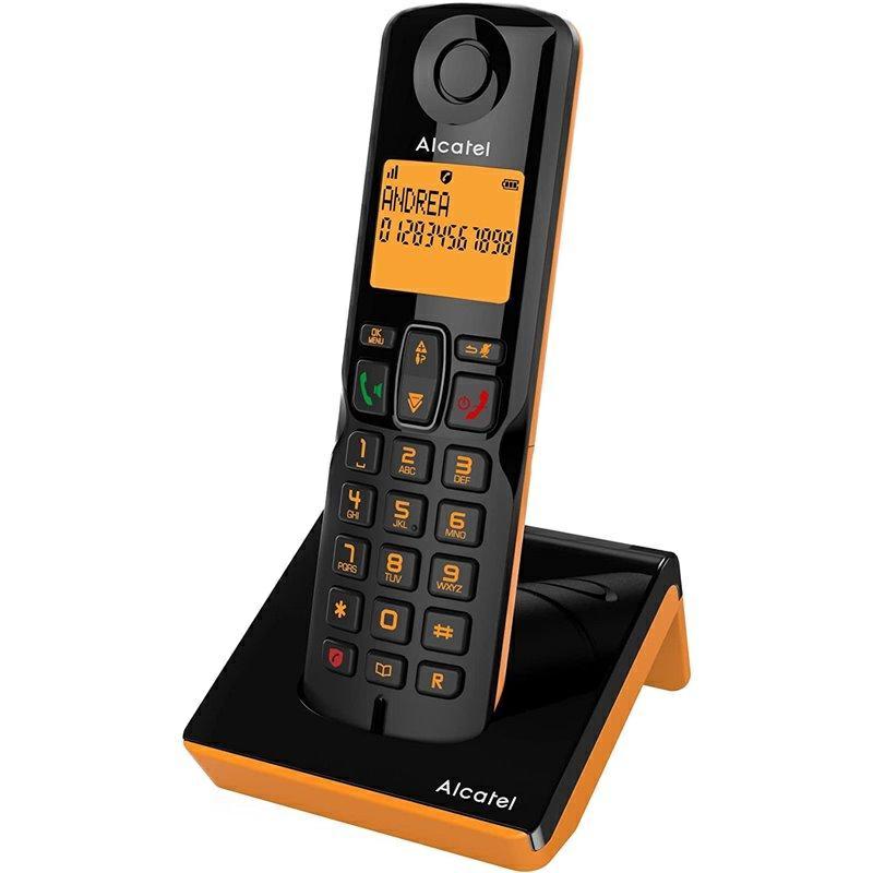 ALCATEL S280 CORDLESS – DESIGN MODERNO E FUNZIONALITÀ IN BLACK, BLUE, ORANGE