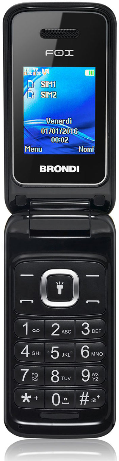 BRONDI FOX COLORI DUAL SIM – CELLULARE ECONOMICO CON SCHERMO A COLORI E FOTOCAMERA | TECNOSOLUZIONISHOP