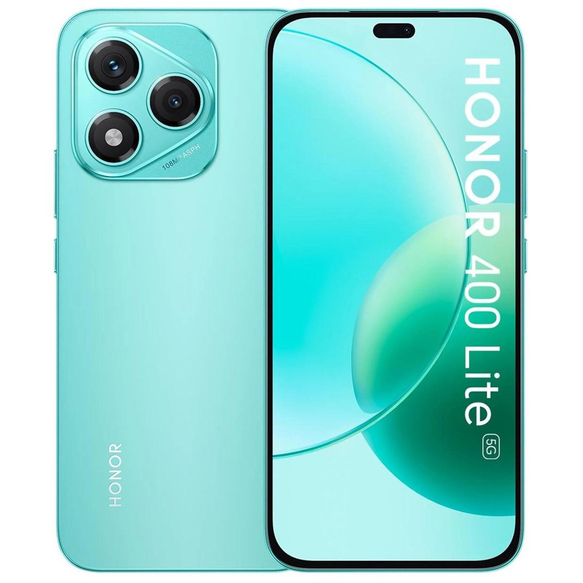 Honor 400 Lite 5G 8+256GB Marrs | Display 6.7” AMOLED, Fotocamera AI 108MP, Batteria 5000mAh – Colori Verde, Nero e Grigio