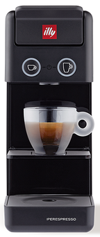 Illy Y3.3 – Macchina da Caffè a Capsule Iperespresso con 14 Capsule Incluse | Compatta, Elegante, Facile da Usare