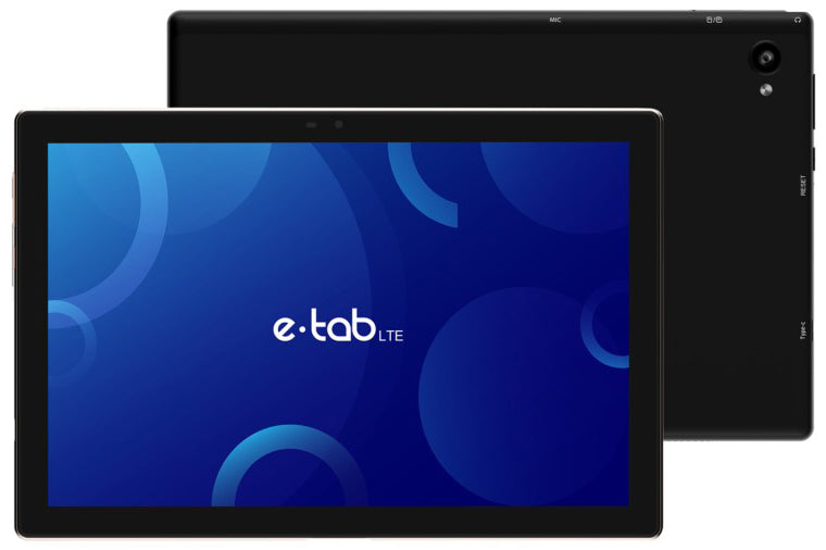 MICROTECH E-TAB LTE ETL101AKE12 10.1" 4/128GB – TABLET ITALIANO 4G LTE POTENTE E VERSATILE | TECNOSOLUZIONISHOP