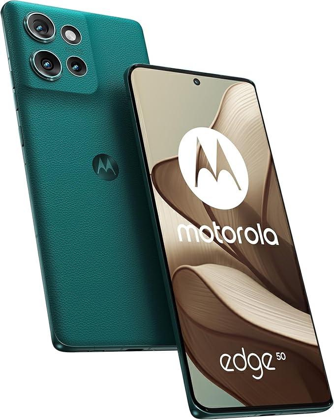 Motorola Edge 50 12+512GB 6.67" 5G Jungle Green | Smartphone Premium con Display OLED, Fotocamera 50MP e Ricarica TurboPower