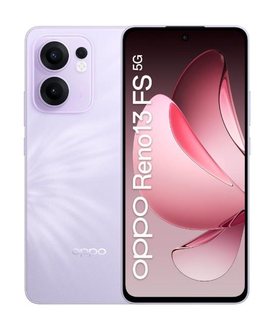 OPPO RENO 13FS 5G 12+512GB 6.67" PLUME PURPLE | DISPLAY AMOLED, FOTOCAMERA AI, PRESTAZIONI TOP