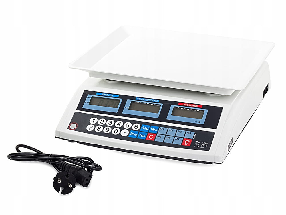 Bilancia da Cucina Digitale ad Alta Precisione con Ampia Superficie – Multifunzione per Uso Domestico